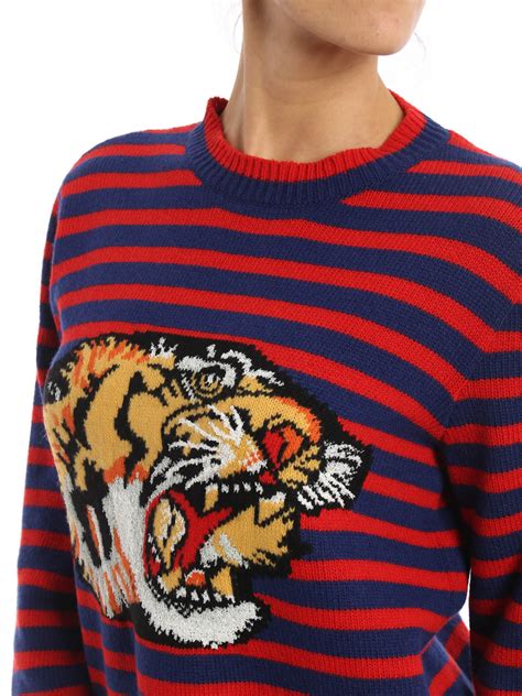 gucci sweater woman|gucci tiger sweater women.